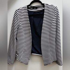 ONLY brand from Simons, blazer, navy and white stripe size 38